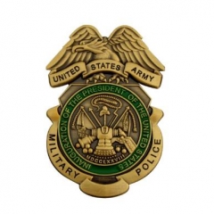 Super Brass Military Badges